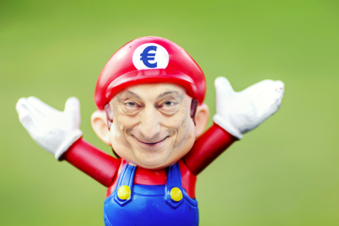 Mario Draghi ECB political satire