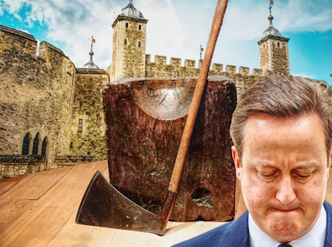 Tower of London - David Cameron - The Queen
