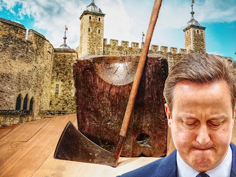 Former PM David Cameron Summoned to Tower of London