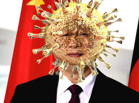 Chinese President Xi Jinping Coronavirus POLITICAL SATIRE