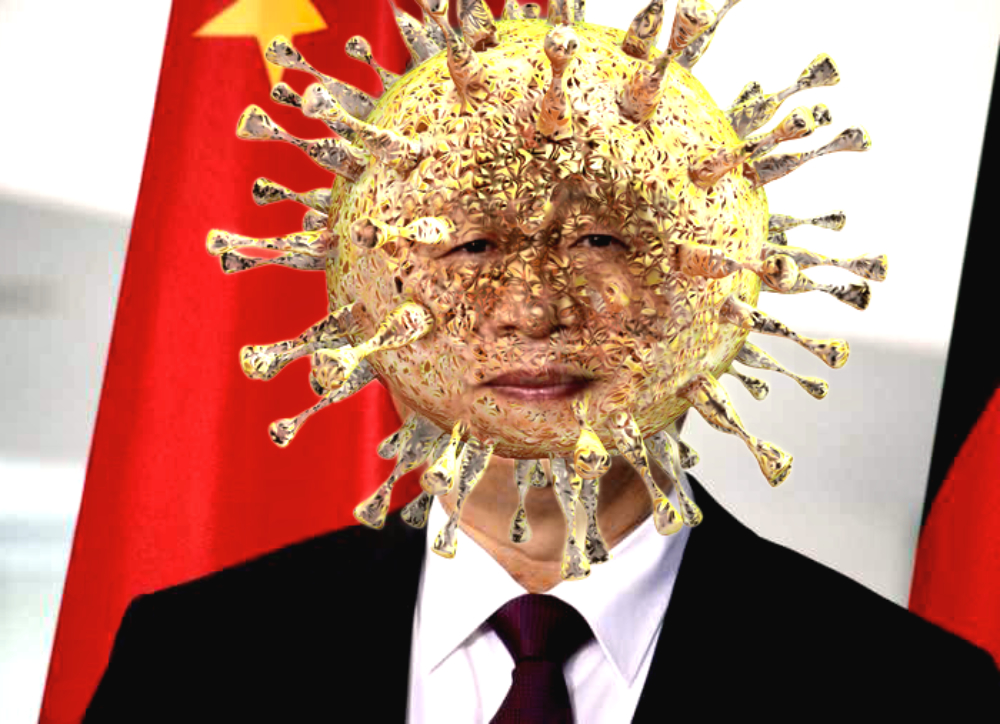 Chinese President Xi Jinping Coronavirus POLITICAL SATIRE