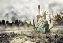 Apocalypse courts POLITICAL SATIRE