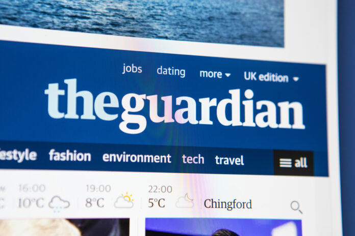 The Guardian Newspaper Website