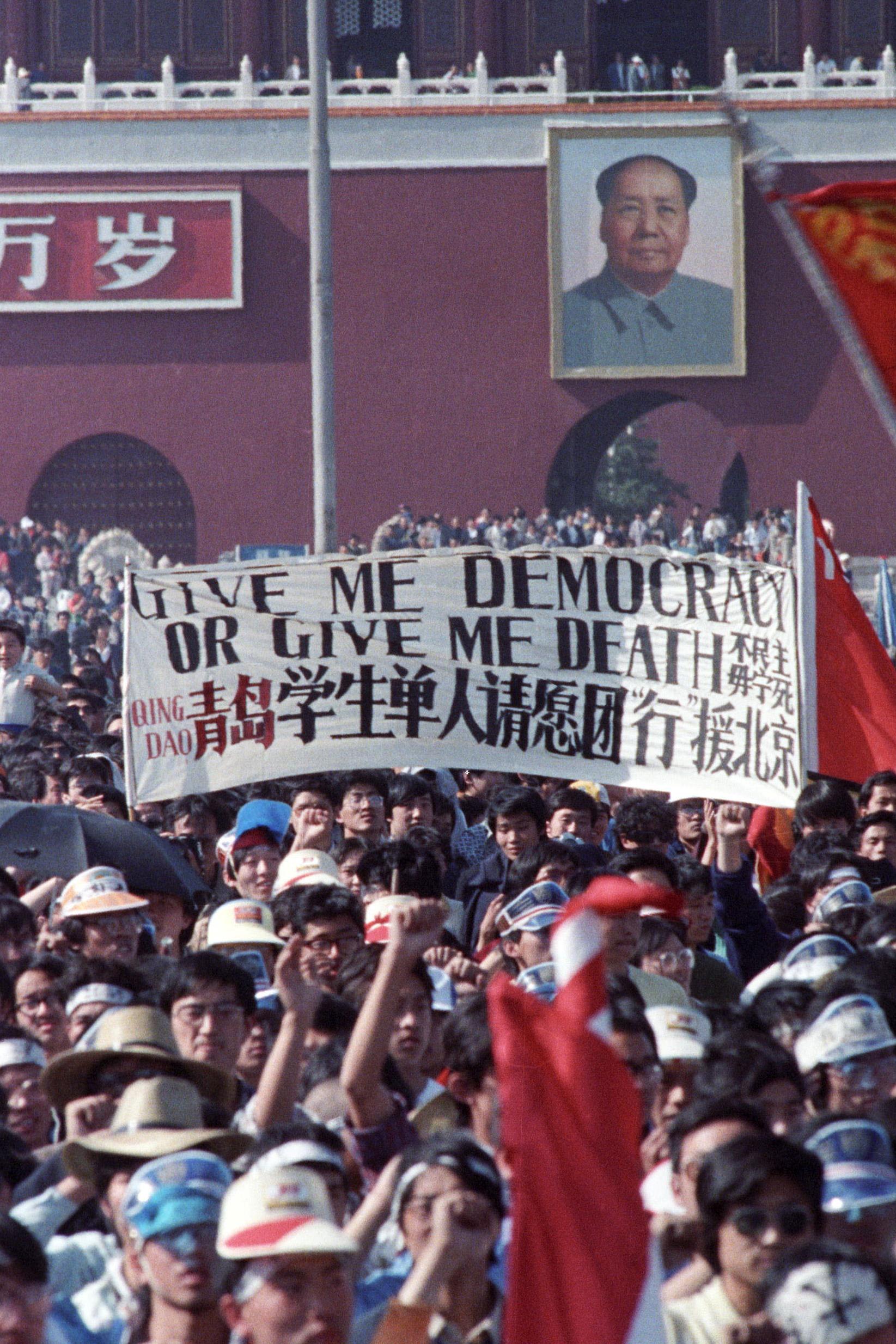 china democracy or death