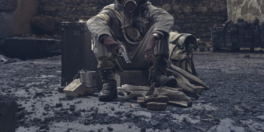 apocalypse disaster gas mask Net Zero