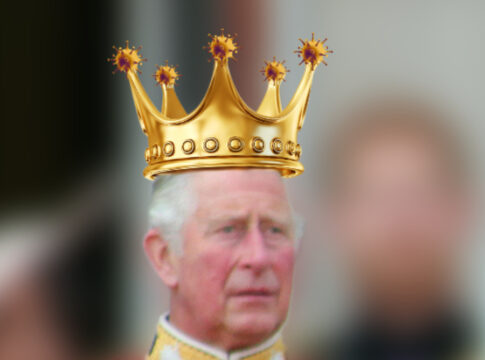 king charles corona'd