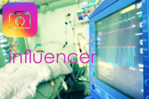 Instagram Influencer ICU coronavirus