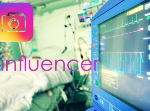 Instagram Influencer ICU coronavirus