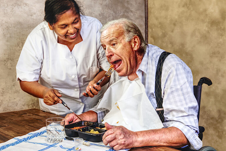 Joe Biden is Eating His Food Now Says Nurse