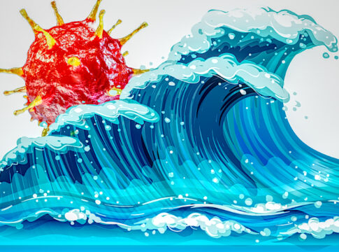 coronavirus second third wave living with covid