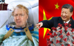 Boris hospital - xi jinping self-isolate laughing coronavirus