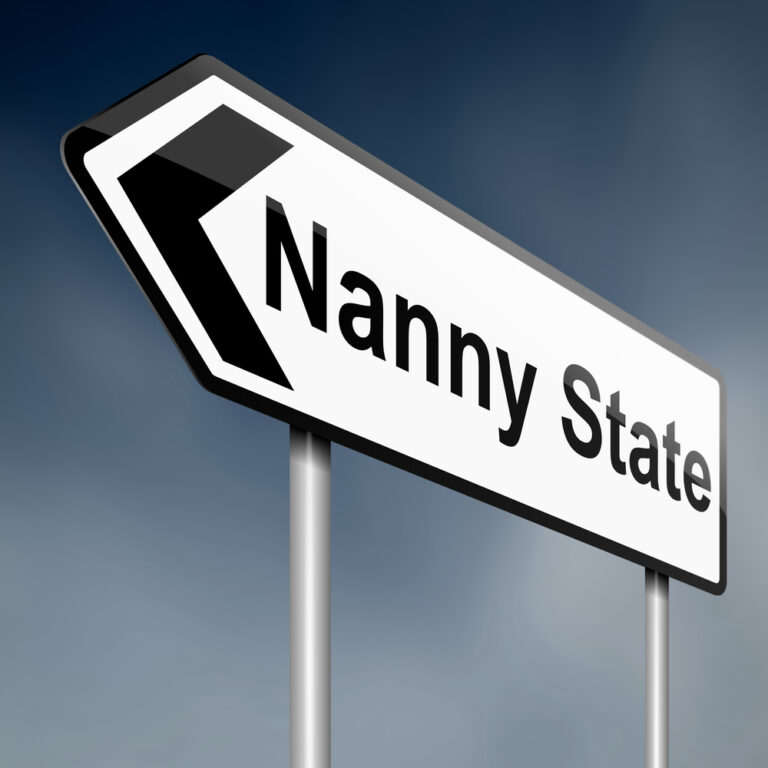 Nanny State: People Need to Be Told How to Do Everything By the Government