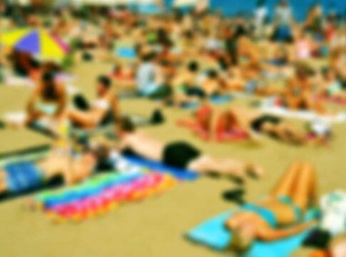 coronavirus beach second wave