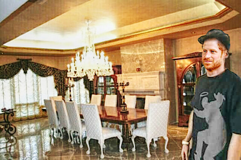 Vulgar Harry and Meghan LA Mansion 15 Times the Size of Frogmore Cottage