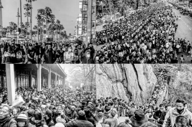 Lockdown End: Swarms Back on the Streets