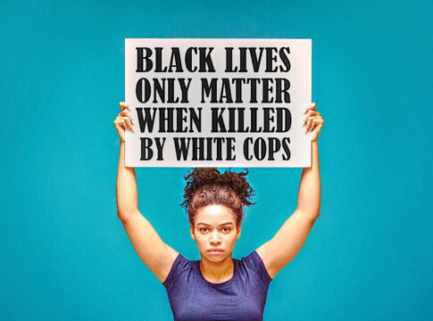 BLACK LIVES ONLY MATTER