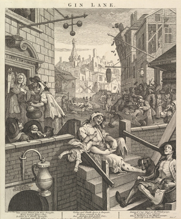 Ode to Hogarth: The End of Social Distancing Pubs Open
