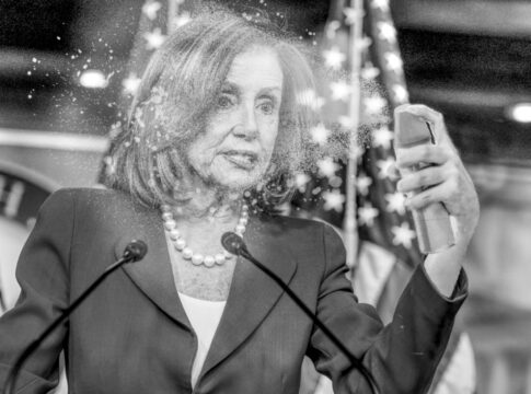nancy pelosi fumigate herself bug spray