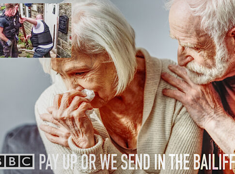 BBC OVER 75S BAILIFFS TV LICENCE TAX