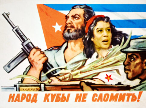 Kamala Harris Soviet Communist Cuban Poster