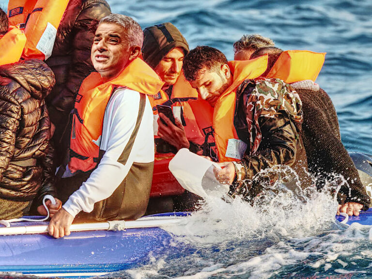 Rubber Dinghy Sellers in Calais Making a Fortune