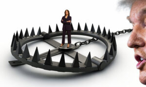 KAMALA HARRIS TRUMP TRAP