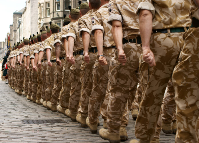 British Army Lockdown compulsory military conscription