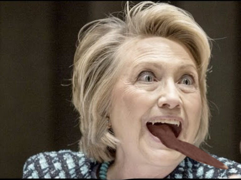 Hillary Clinton Ate the Fly Off Mike Pence’s Head