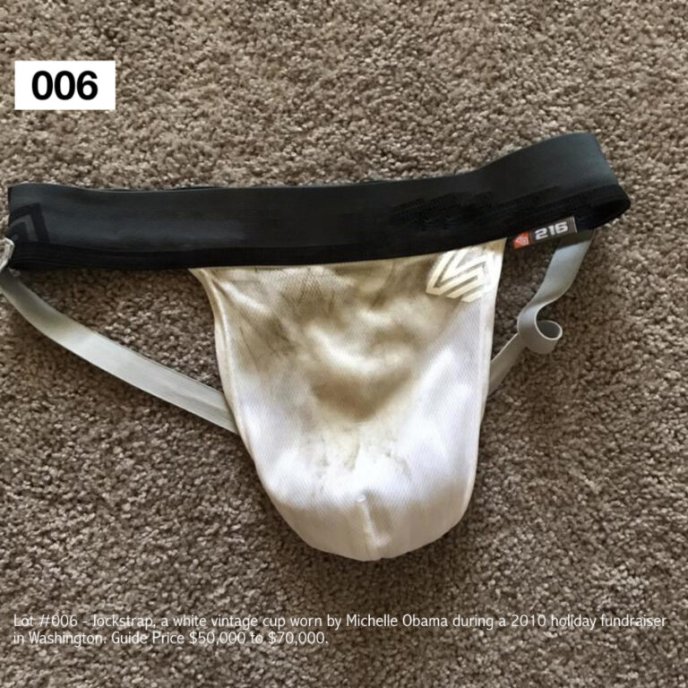 Jockstrap Worn by Michelle Obama Among Rare Items Join Celebrity Auction