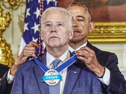 Obama Biden Award Fraud President-unelect senile