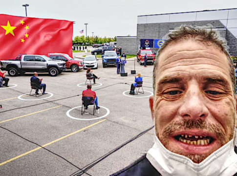 hunter biden at democrat rally