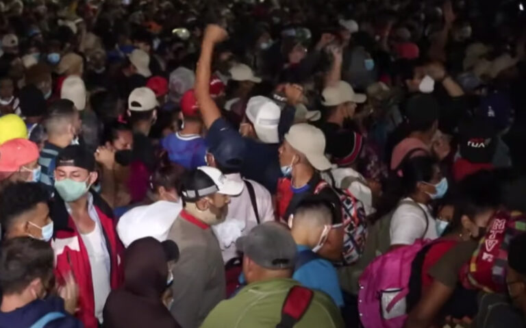 Biden Gets Ready to Accept Thousands Migrant Caravan Crossing