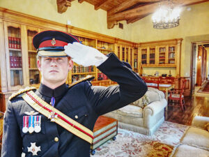 harry can't stop marching