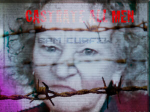 Baroness Jones 6PM CURFEW CASTRATE ALL MEN