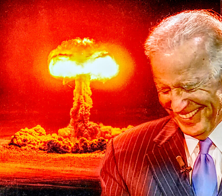 Incoherent Crazy Joe Biden Could Order Nuclear Strike On Russia in 5 Minutes