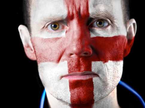 england fan superstitious