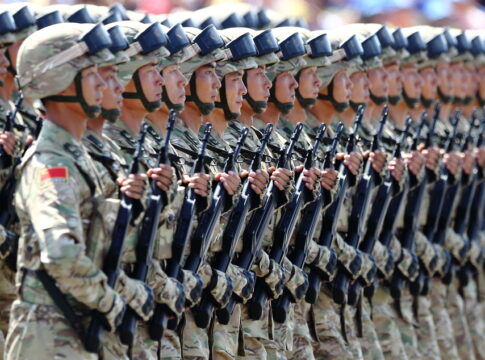 China invade taiwan PLA troops