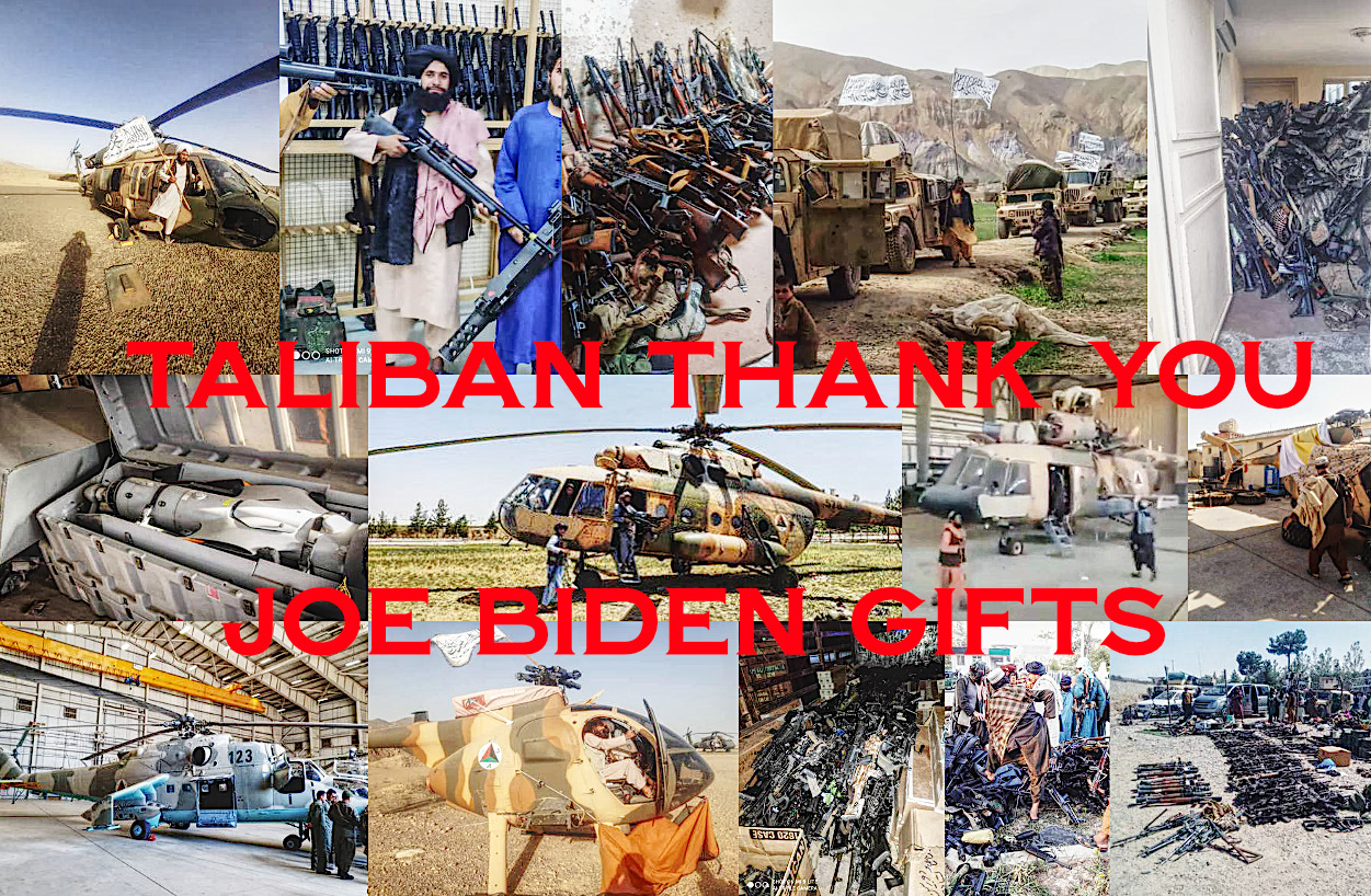 taliban 2.0 thanks joe biden for gifts