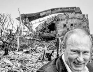 putin-bombing-hospitals-ukraine bw mad vlad military aid to Ukraine illegal invasion