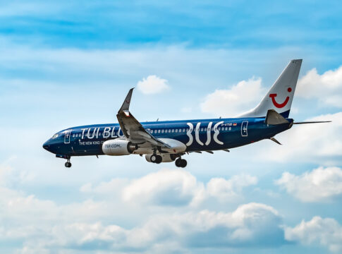 eco activist aeroplane