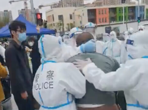 shanghai brutality unrest