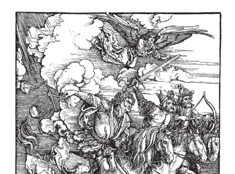 The Four Horsemen is from the Bible or Book of Revelation,armageddon