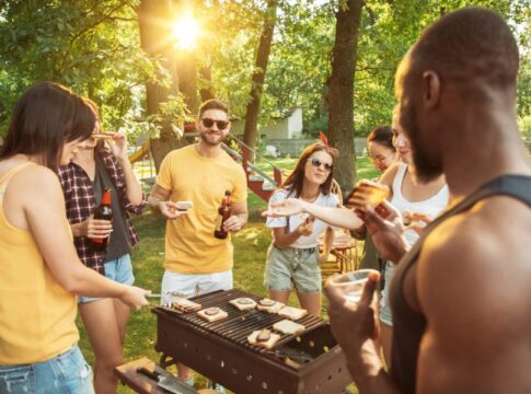 rmt union rail workers strike barbecue