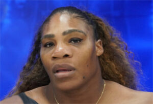 serena williams thumb