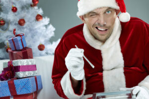 cocaine santa hunter