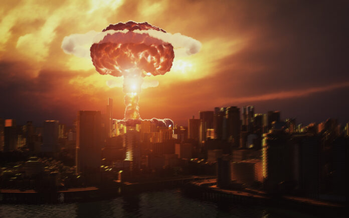 nuclear explosion doomsday clock