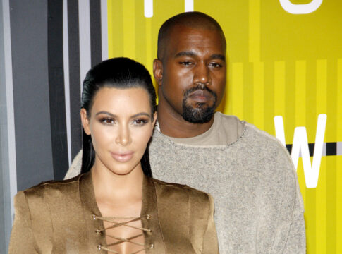 Kanye West with ex-wife