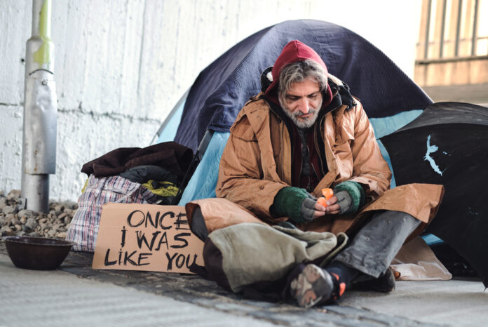 Homeless beggar tax and interest rate rises