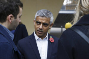 London Mayor Sadiq Khan