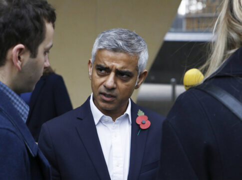 London Mayor Sadiq Khan